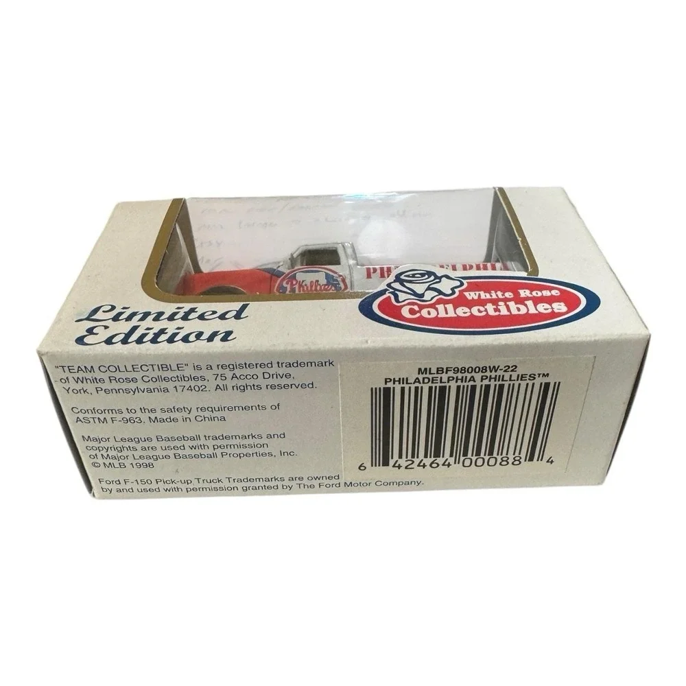 Matchbox Philadelphia Phillies 1998 Team Collectible Ford‎ F-150 Pickup 1/64